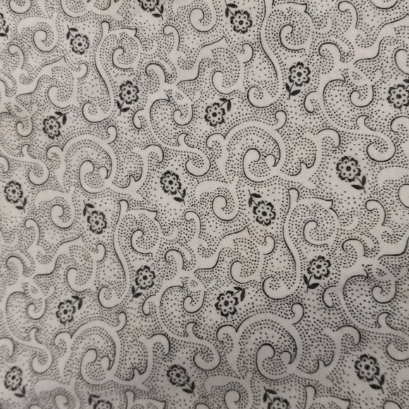 Character Black and White, Long Sleeve, Button Down, Top and Bottom Pajama Set - Picture 12 of 14